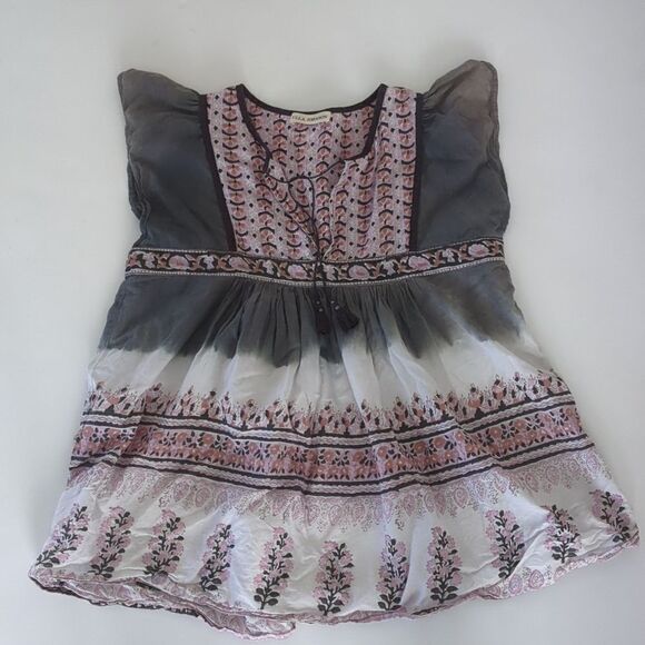 Ulla Johnson Dawn Cotton Blouse Size 2 - Picture 3 of 10